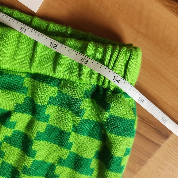 NWT Lisa Says Gah Luca Knit Pant in Vintage Rug Bocce Court 💚 (Sz XL/2XL) - Picture 8 of 11